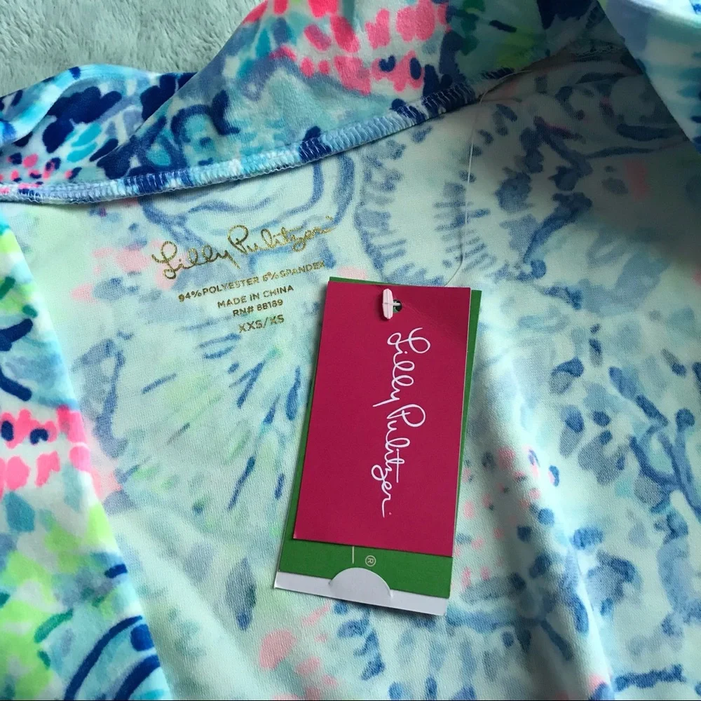 Lilly Pulitzer Colorful Patterned Robe - Picture 3 of 8